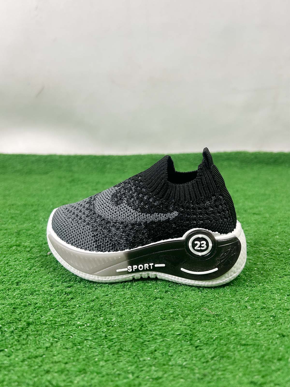 1Yrs - 12Yrs Black Casual Sneakers For Kids BJ55
