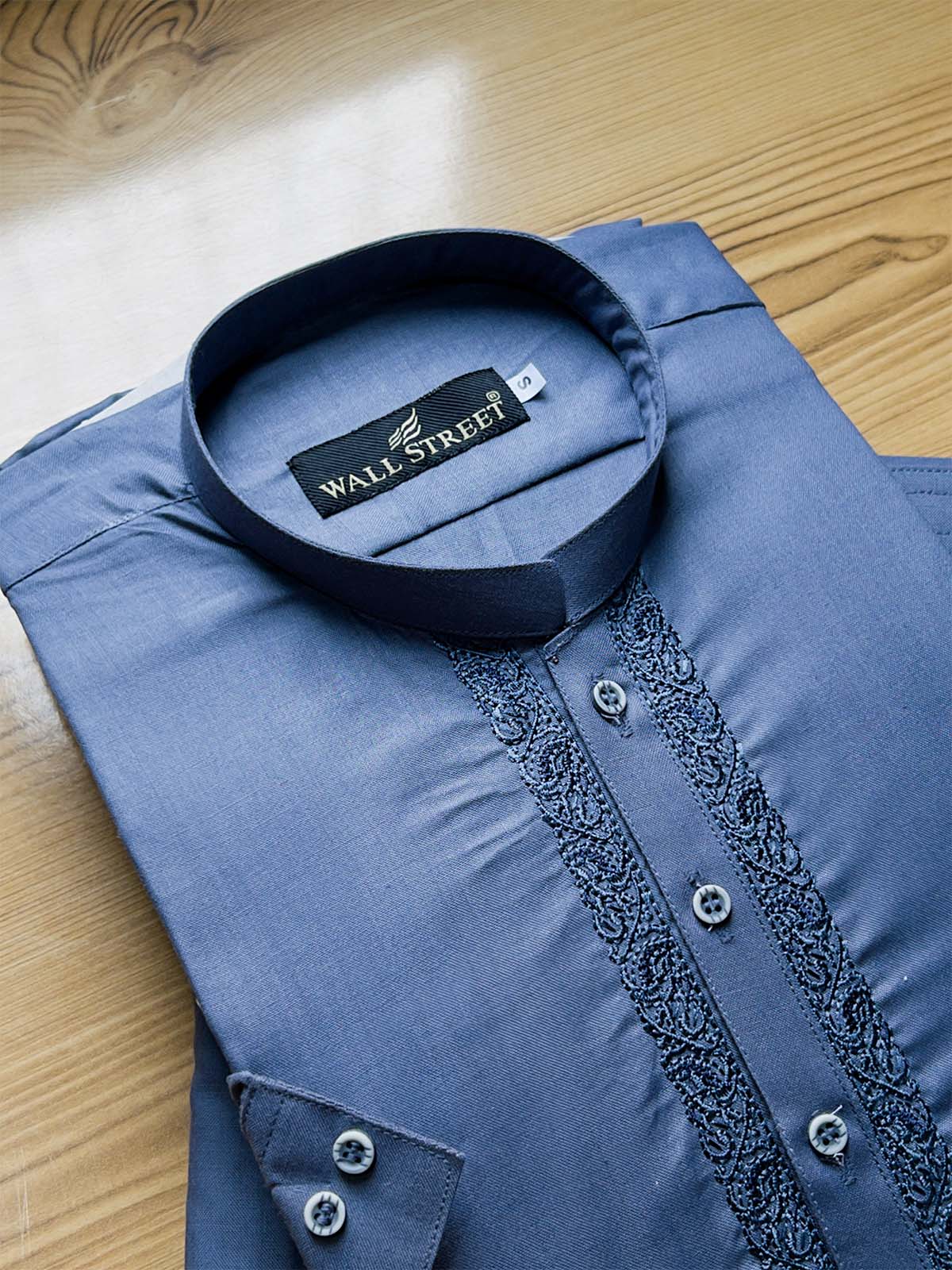 891-6 Stitched Suit Sherwani Collar Kameez Shalwar For Men MSK343