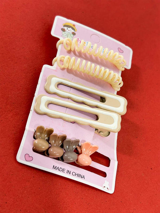 Pack Of 6 Hair Accessories For Girls GHC78