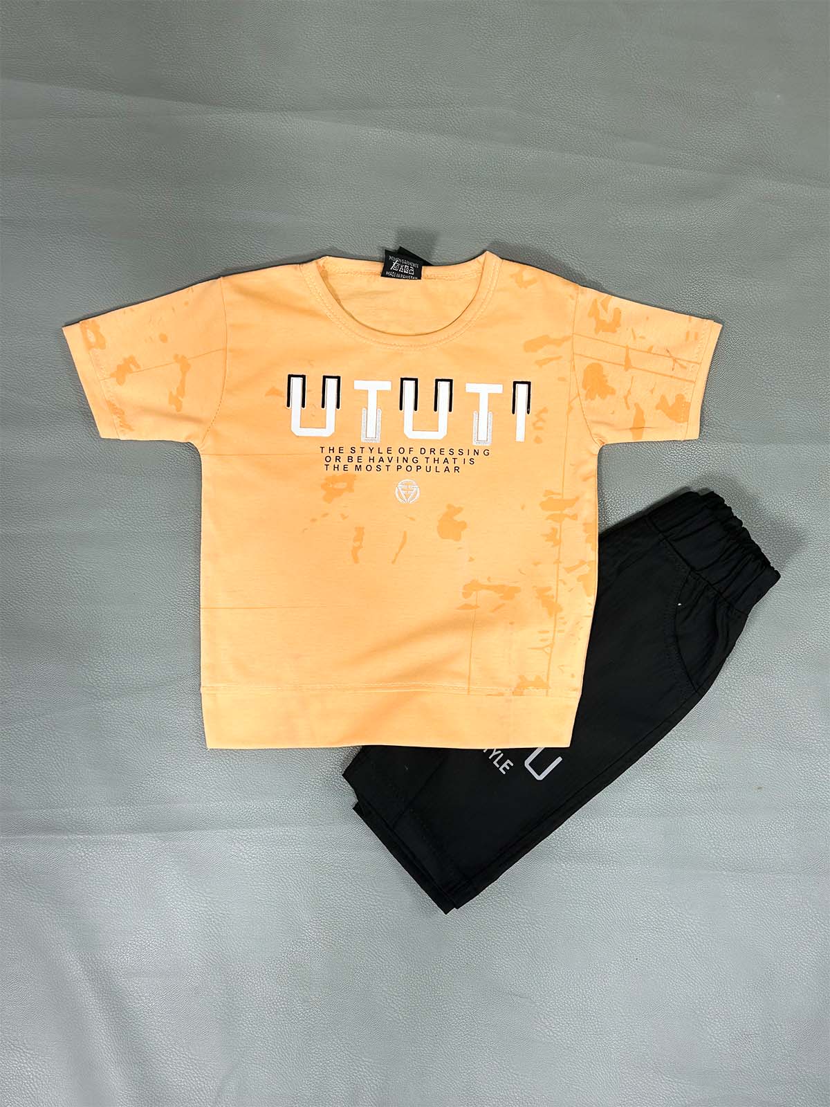 1Yr - 4Yrs Orange Suit For Kids OP BS623