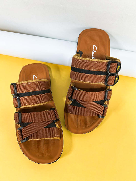 Rust Comfortable Slipper for Men MC80