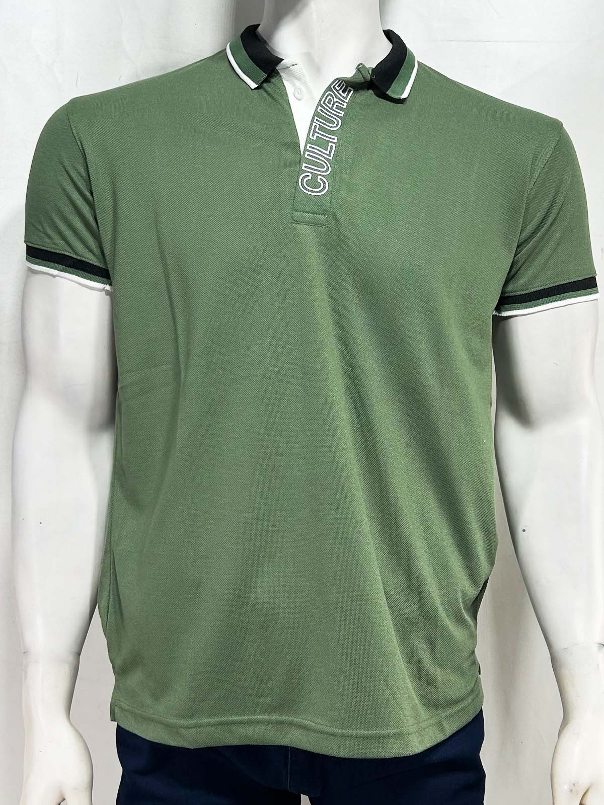 Green Culture Polo T-Shirt For Men MTS418