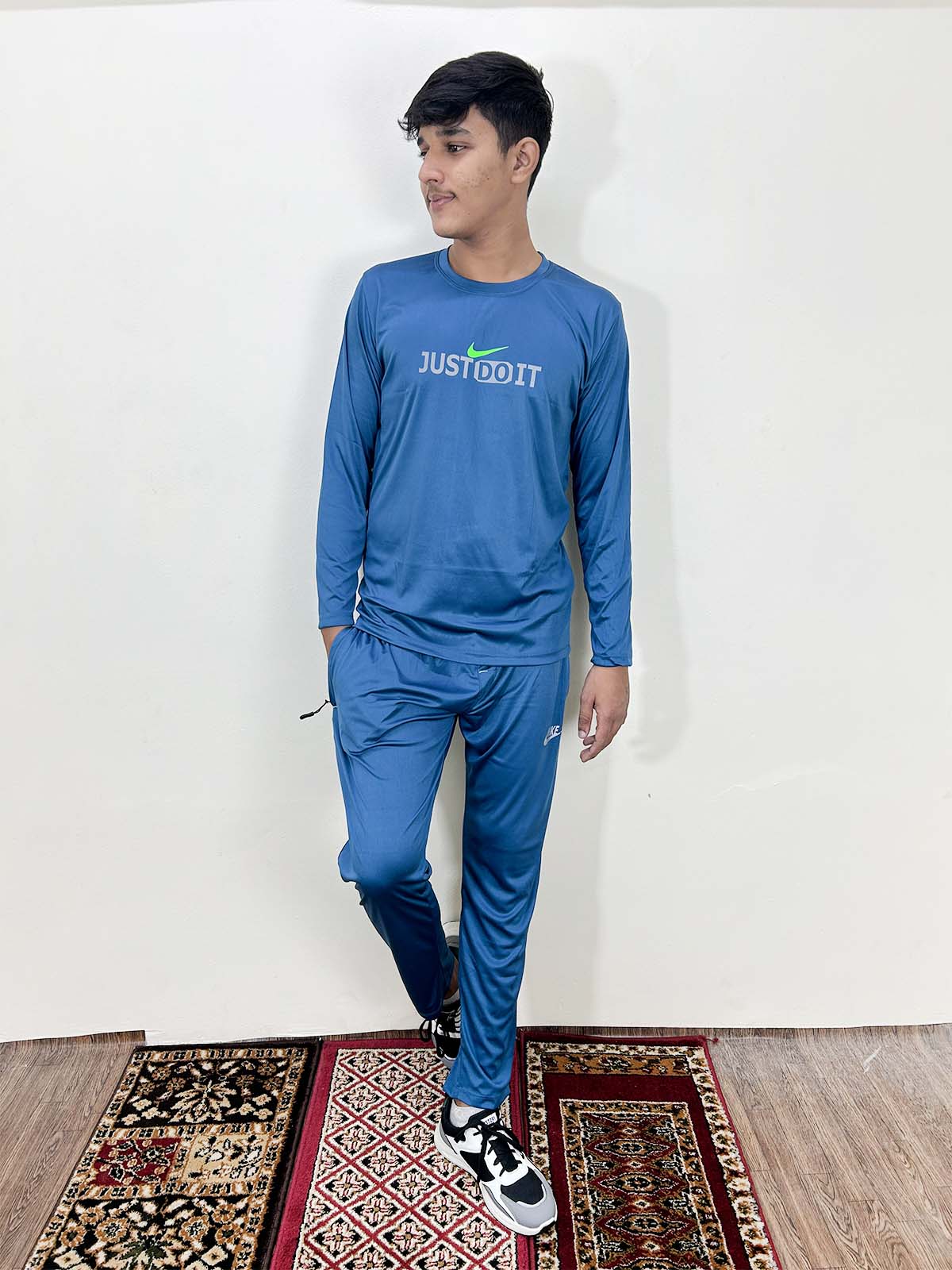 Blue Dri-FIT Track Suit For Men MG MTRS56