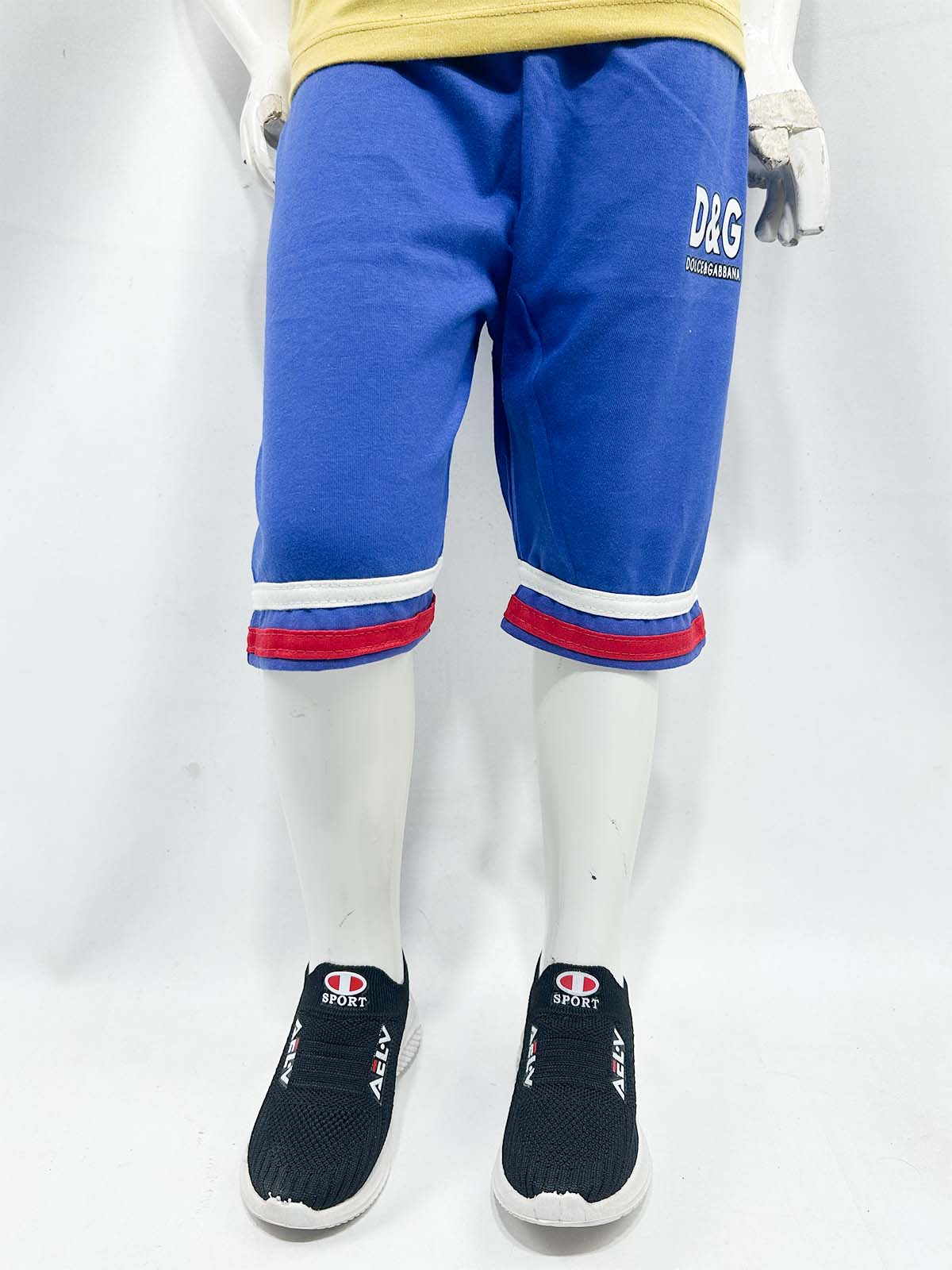 2Yrs - 5Yrs Ink Blue Boys 3-QTR Short For Boys BQS27