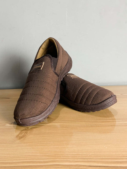Dark Brown Casual Sneakers For Men MJS196