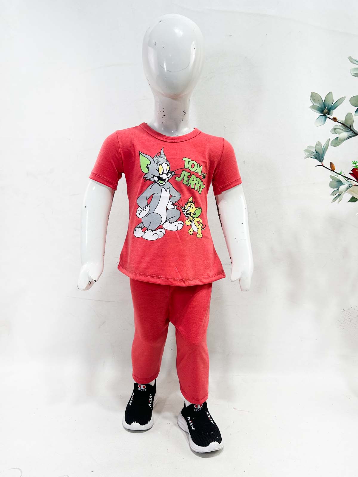 1Yr - 4Yrs TJ Dark Pink Suit For Girls RG GS422