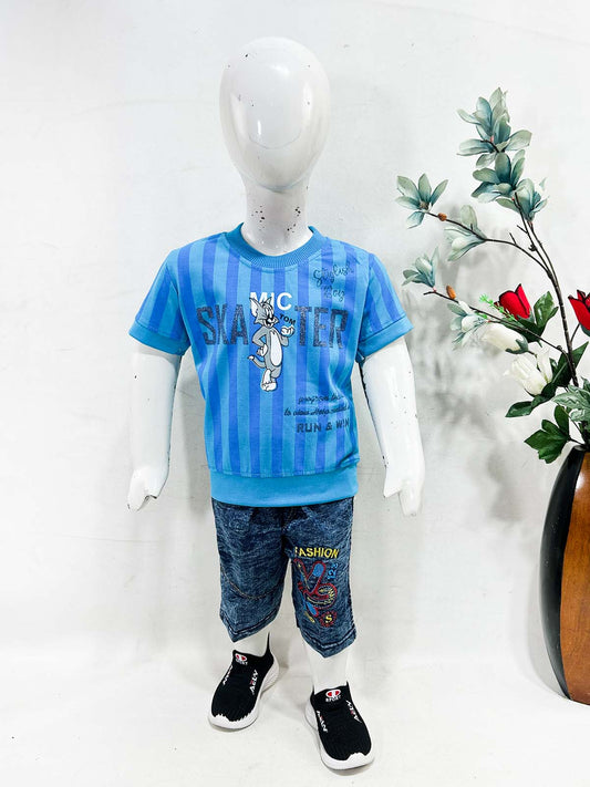 1Yr - 4Yrs Tom Blue Suit For Kids MG BS668