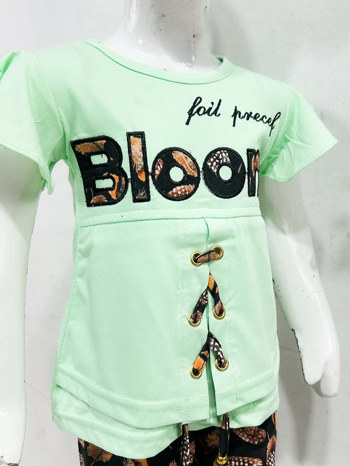 1Yr - 4Yrs Green Suit For Girls OP GS436