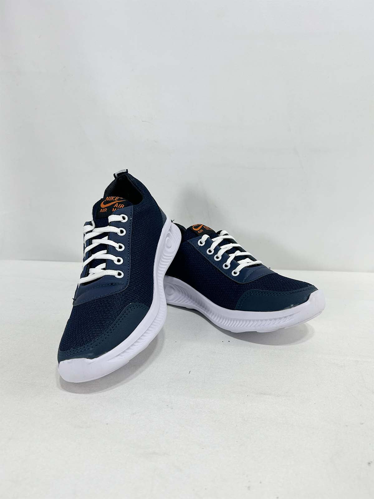 Navy Blue Sneakers For Men MJS175