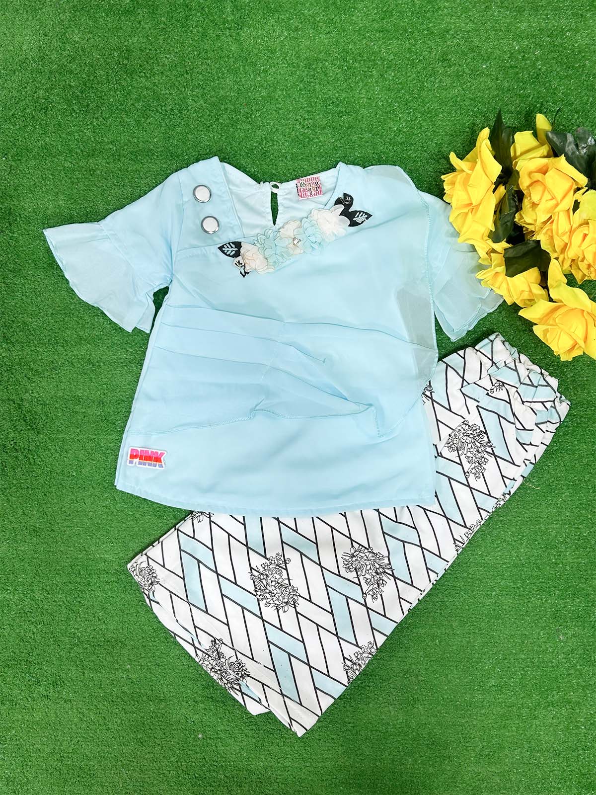1Yr - 8Yrs Blue Suit For Girls WG GS358