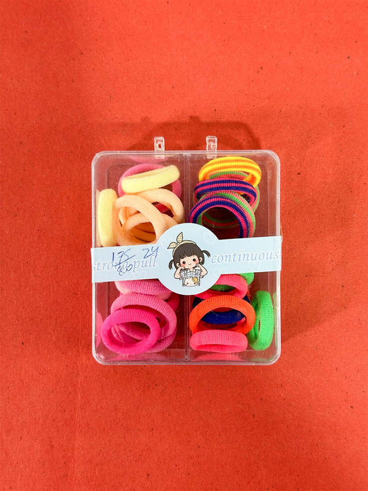 Box Of Multicolor Bands For Girls GHC103