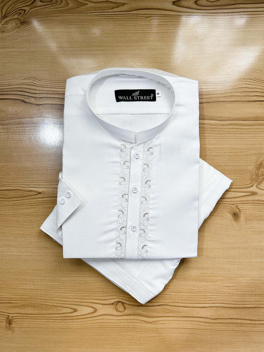 982-1 Stitched Suit Sherwani Collar Kameez Shalwar For Men MSK344