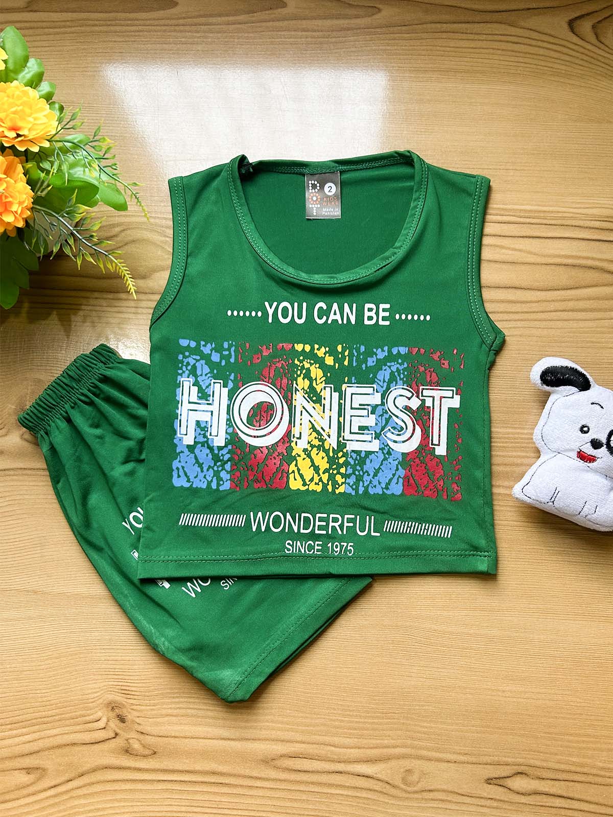 Baba Suit Honest Green For Newborn HG NBS754