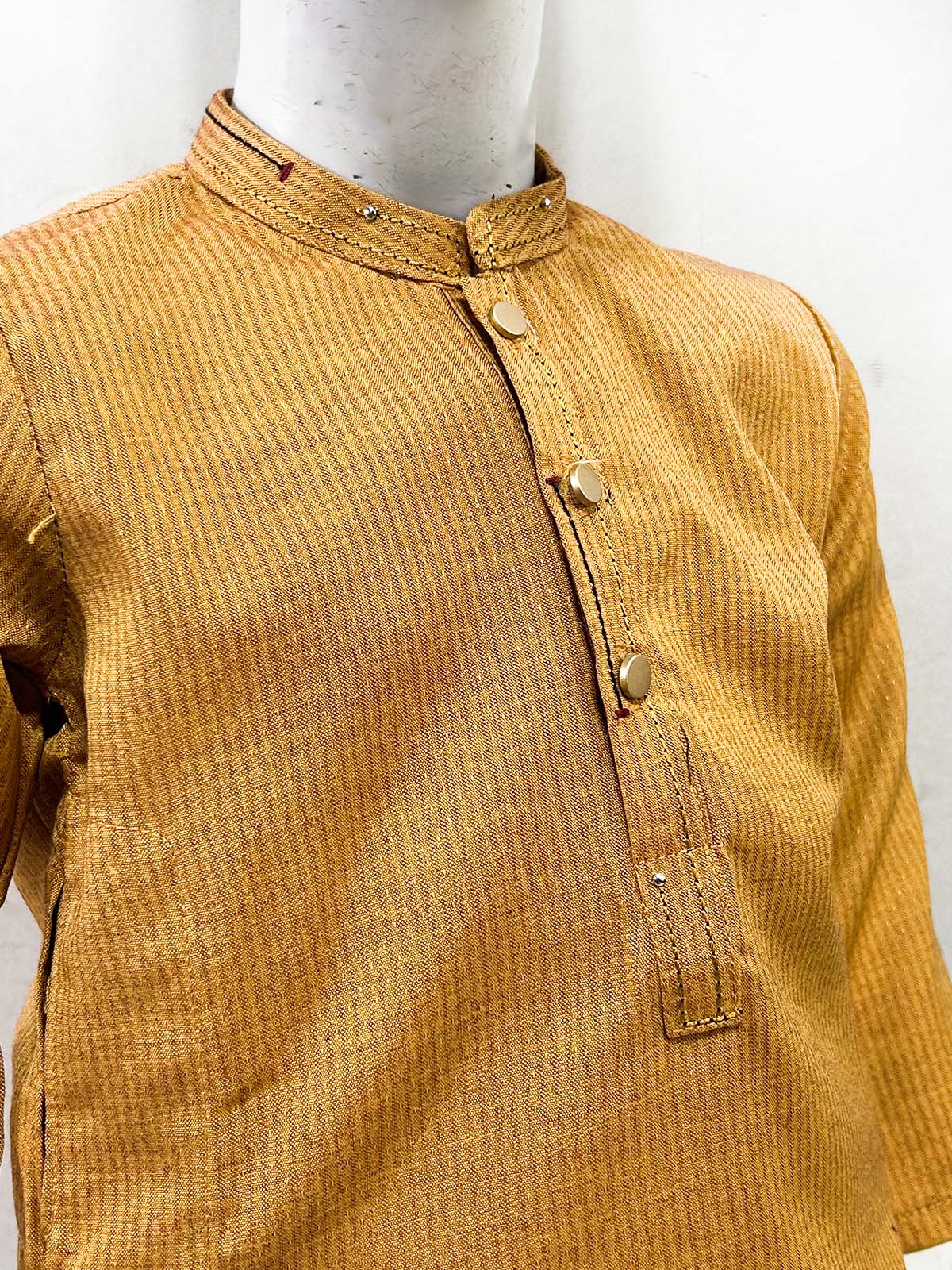 2Yrs - 4Yrs Bronze Kameez Shalwar Suit For Boys AM BKS191