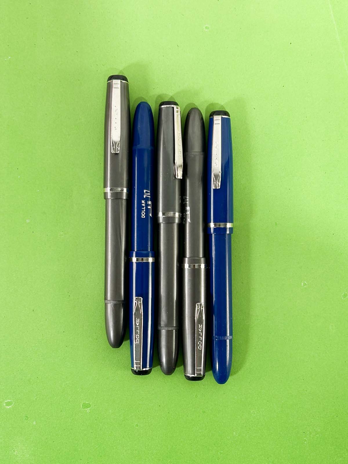 Pack Of 5 Multicolor Dollar Qalam Ink Pen 717 PB243