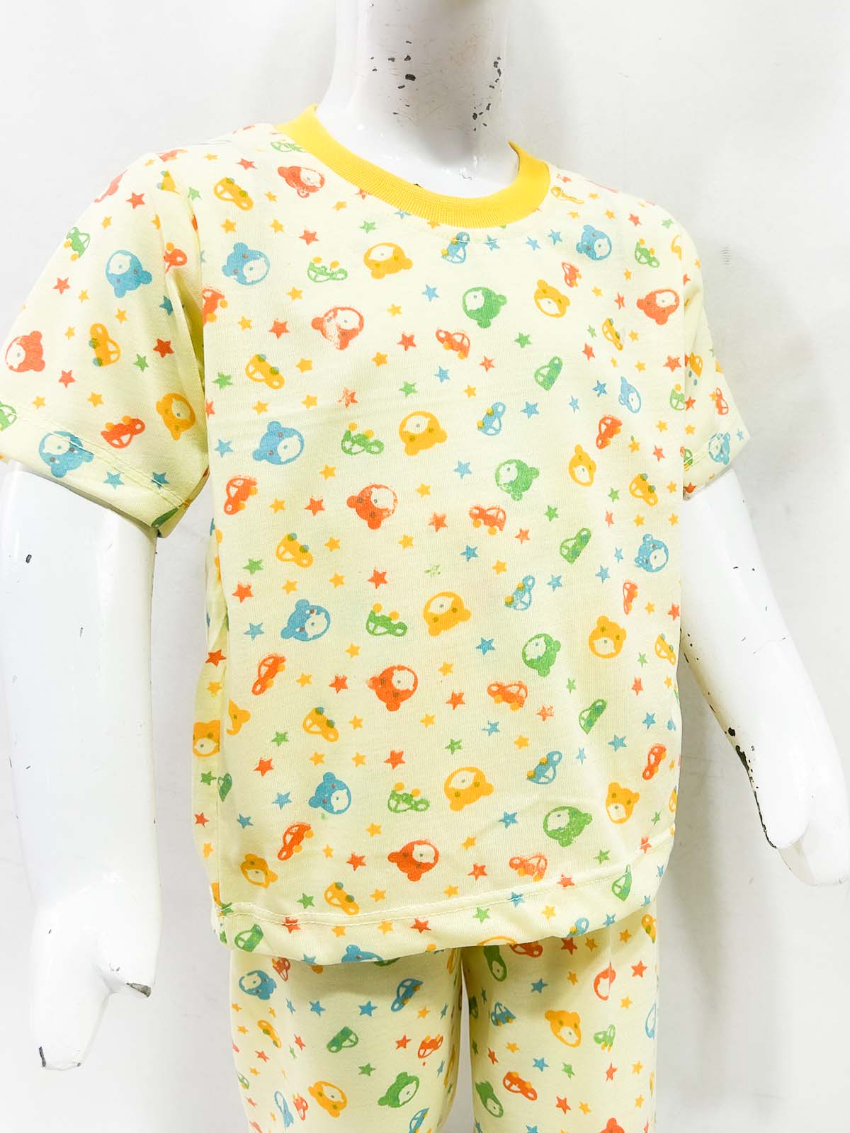 1Yrs - 5Yrs Yellow Jersey Night Suit For Kids NG BNS43