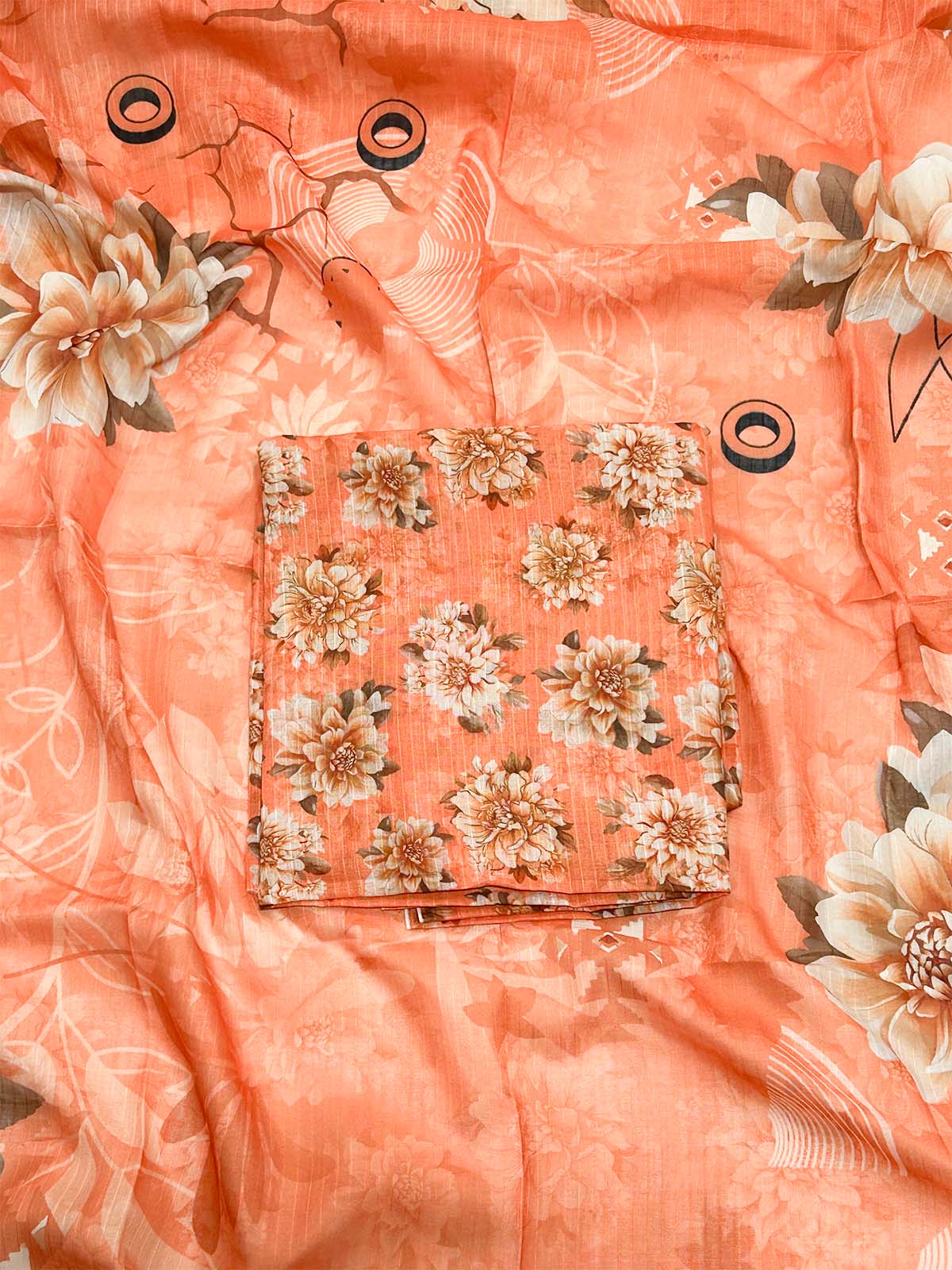 3Pcs Unstitched Digital Lawn Suit For Women WU210