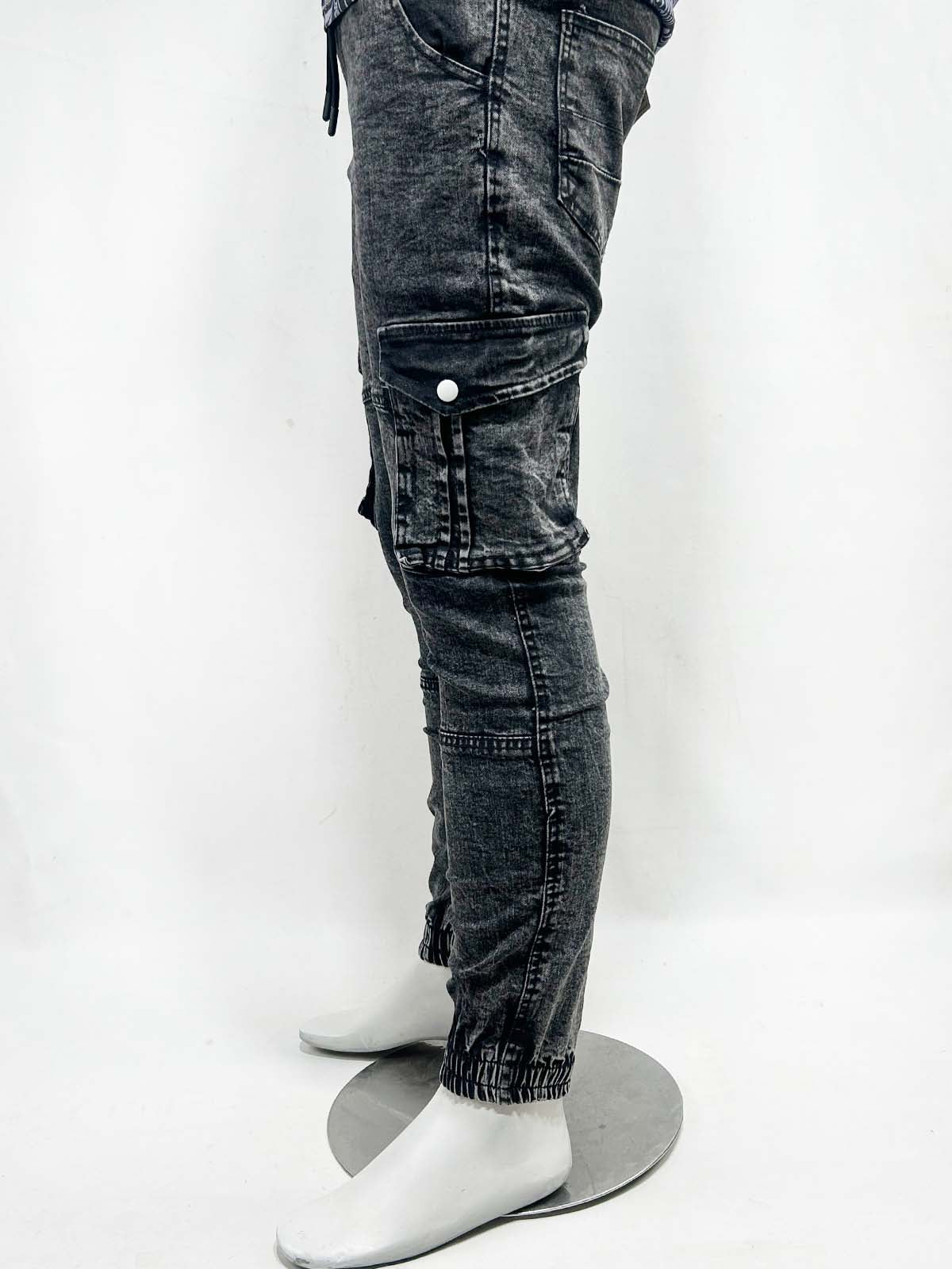 Black Stretchable Jeans For Men MT231
