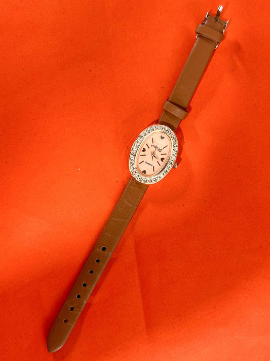 Brown Stylish Wrist Watch for Women WW137