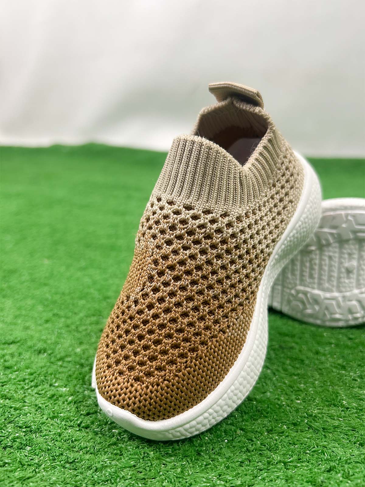 1Yrs - 12Yrs Brown Casual Sneakers For Kids BJ54