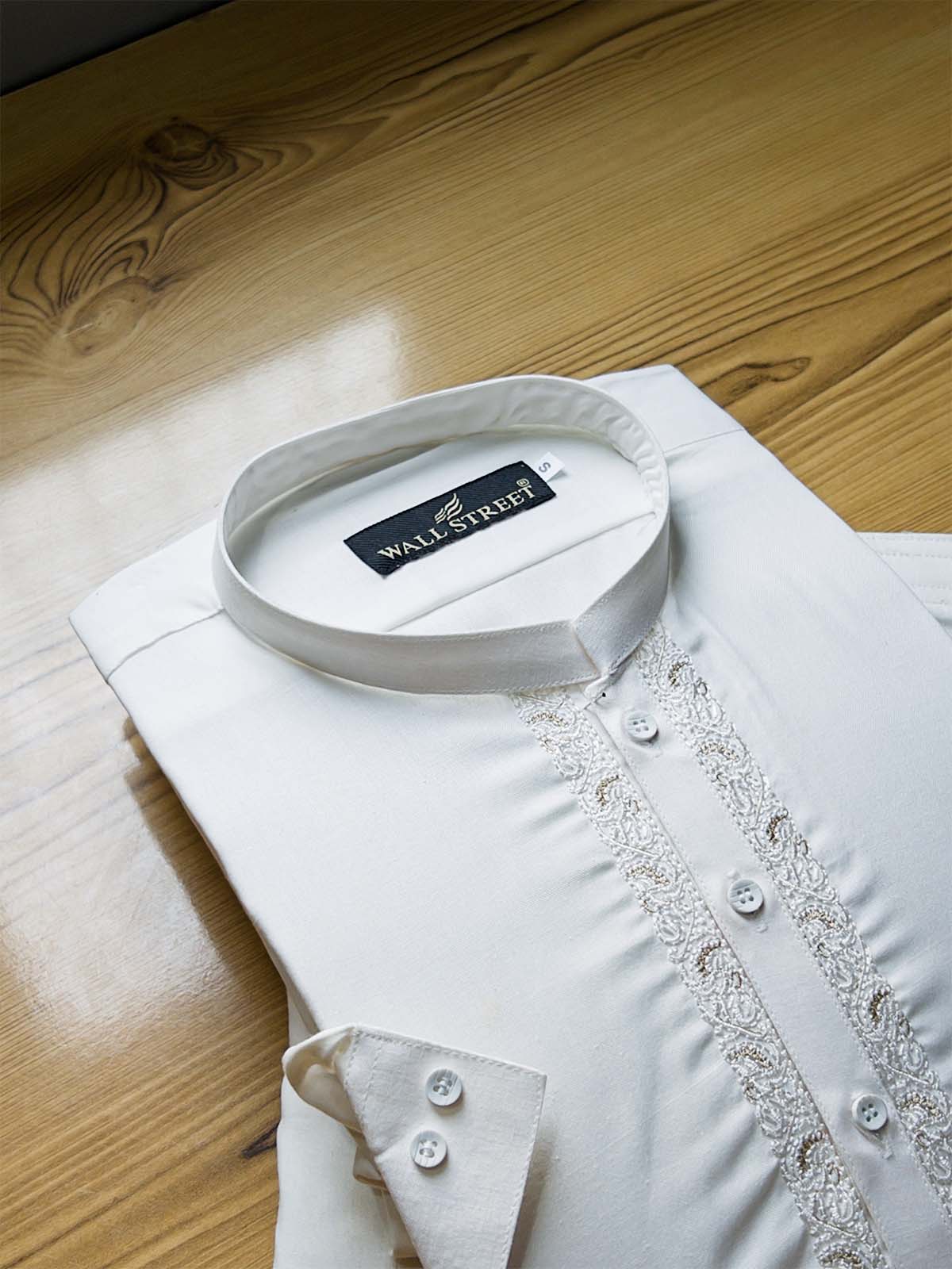 982-1 Stitched Suit Sherwani Collar Kameez Shalwar For Men MSK344