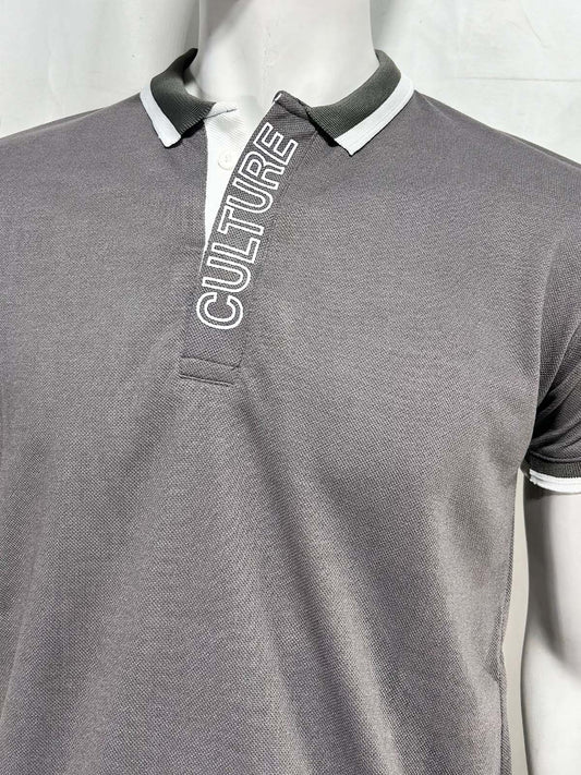 Grey Culture Polo T-Shirt For Men MTS419