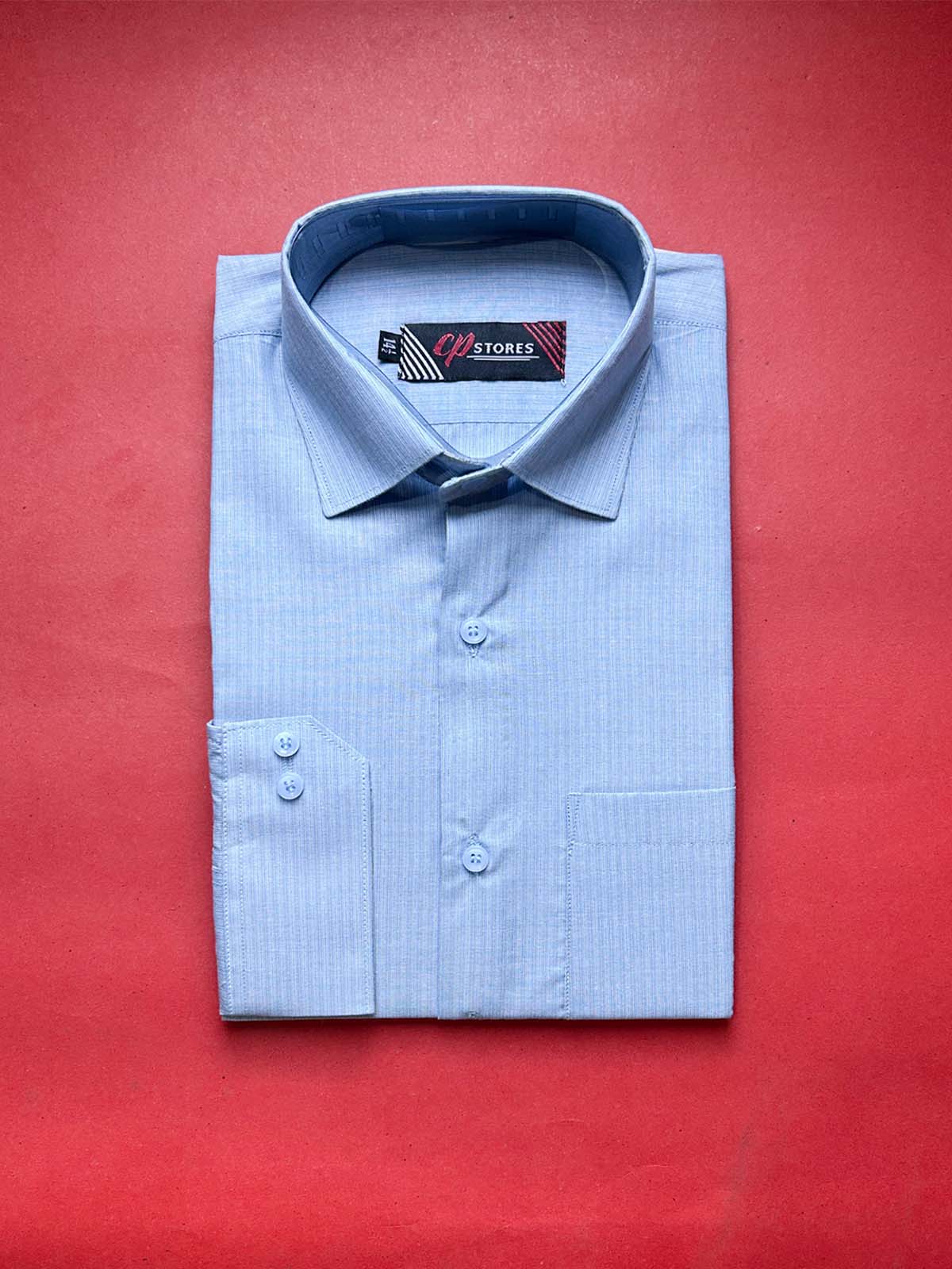 Blue Lines Formal Dress Shirt For Men MFS467