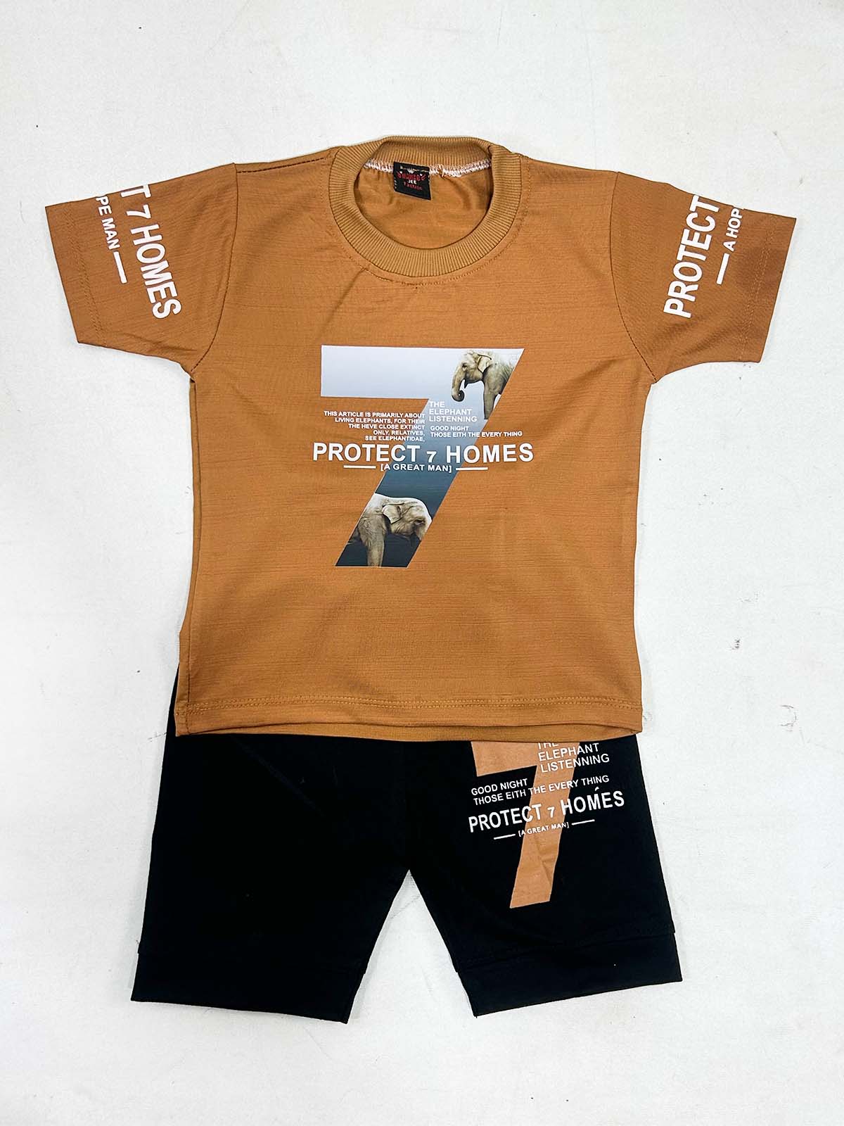 2Yr - 5Yrs Brown Suit For Kids NJ BS712