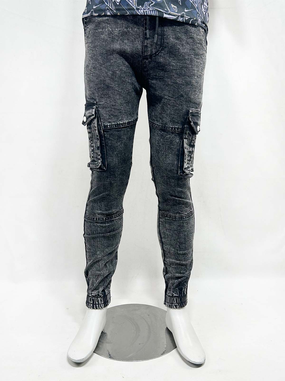 Black Stretchable Jeans For Men MT231