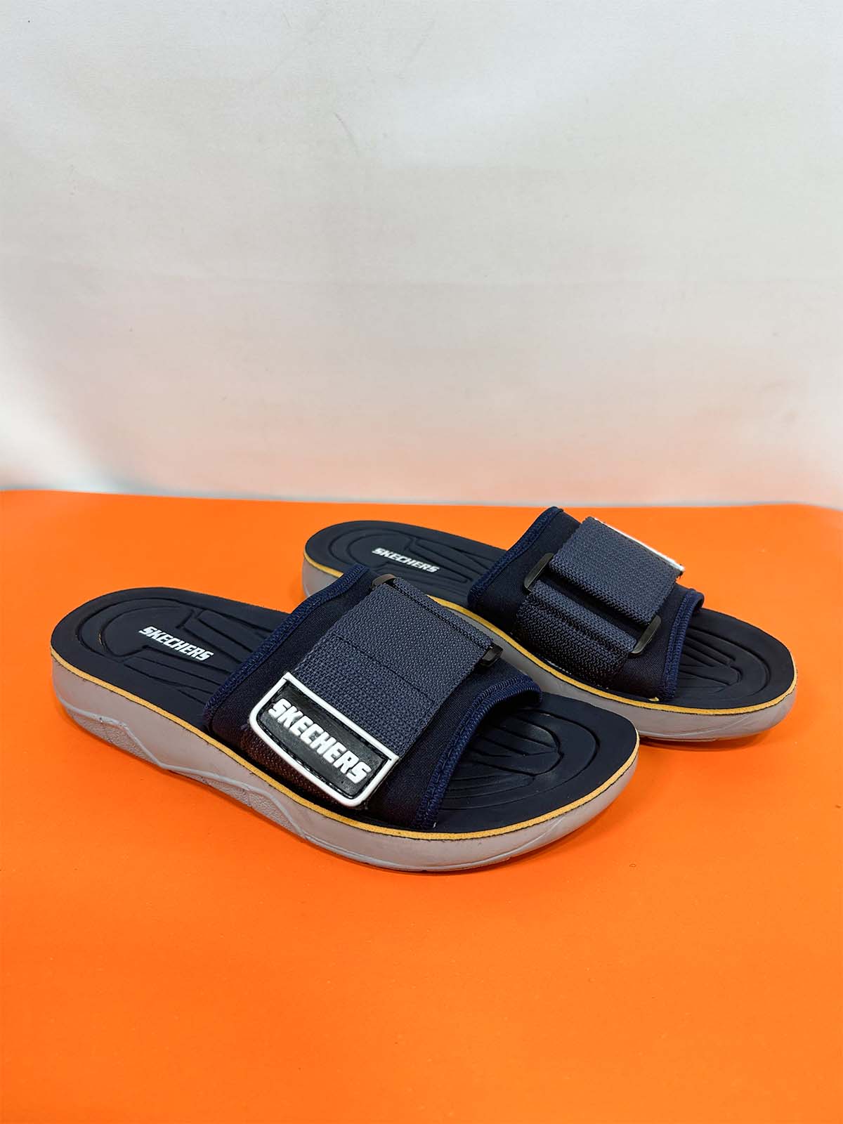Navy Blue Comfortable Slipper for Men MC76