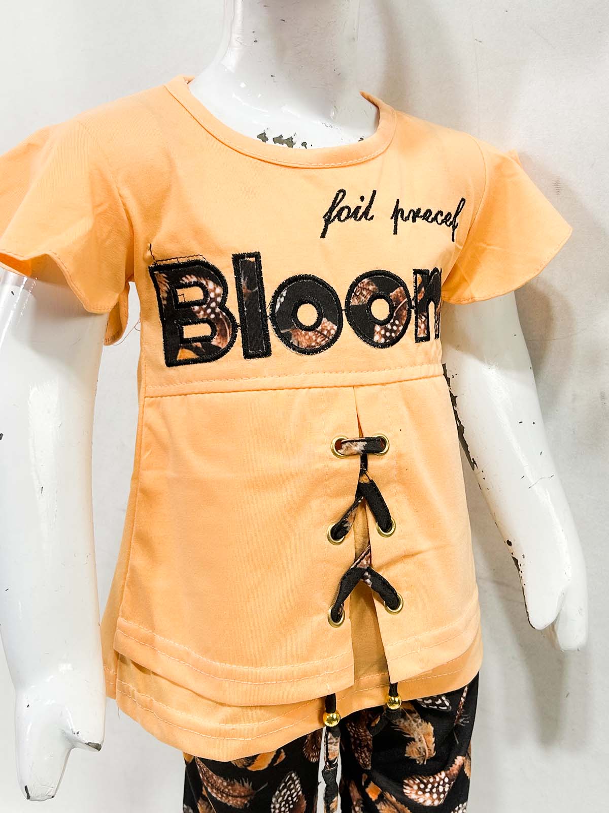 1Yr - 4Yrs Orange Suit For Girls OP GS437