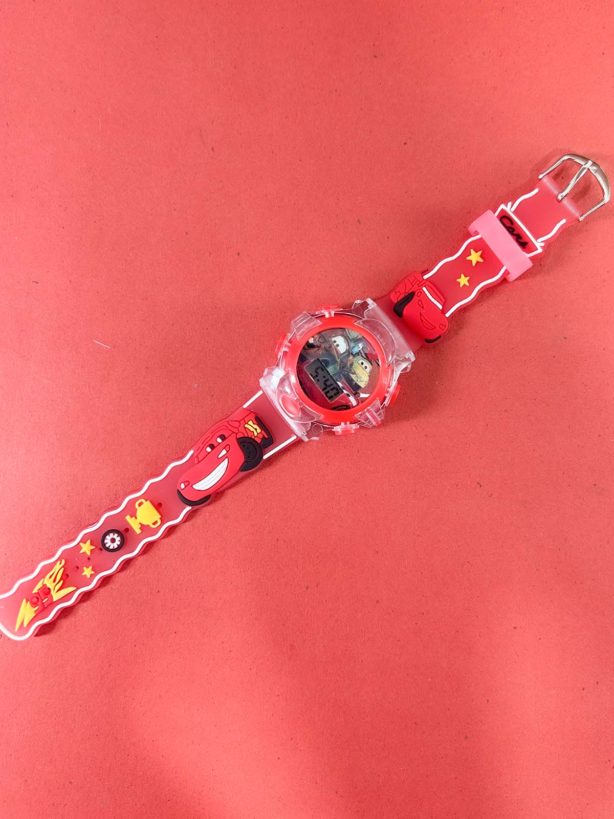 Red Wrist Watch For Boys KWW124