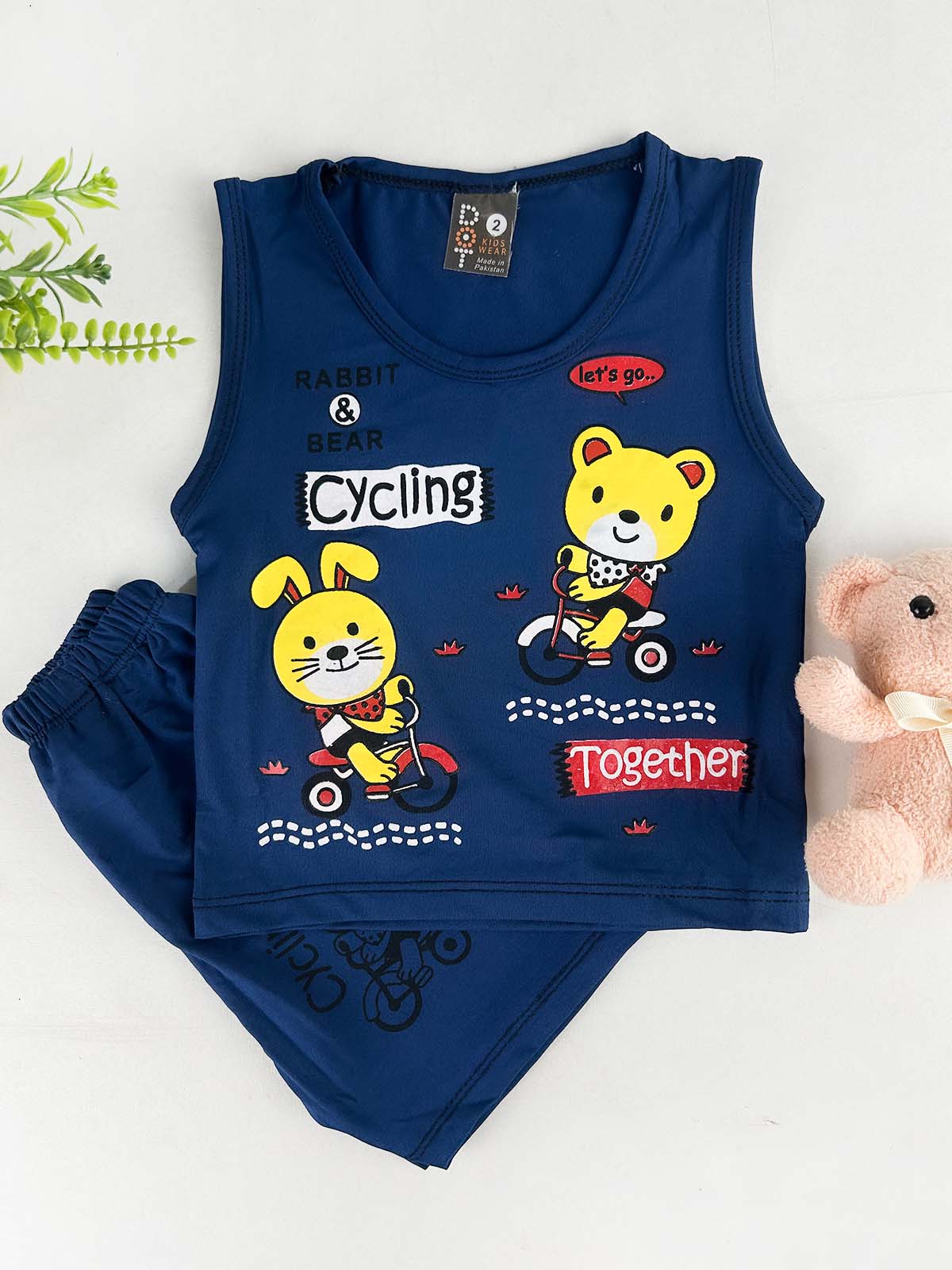 3Mth - 9Mth Blue Baba Suit For Newborn HG NBS776