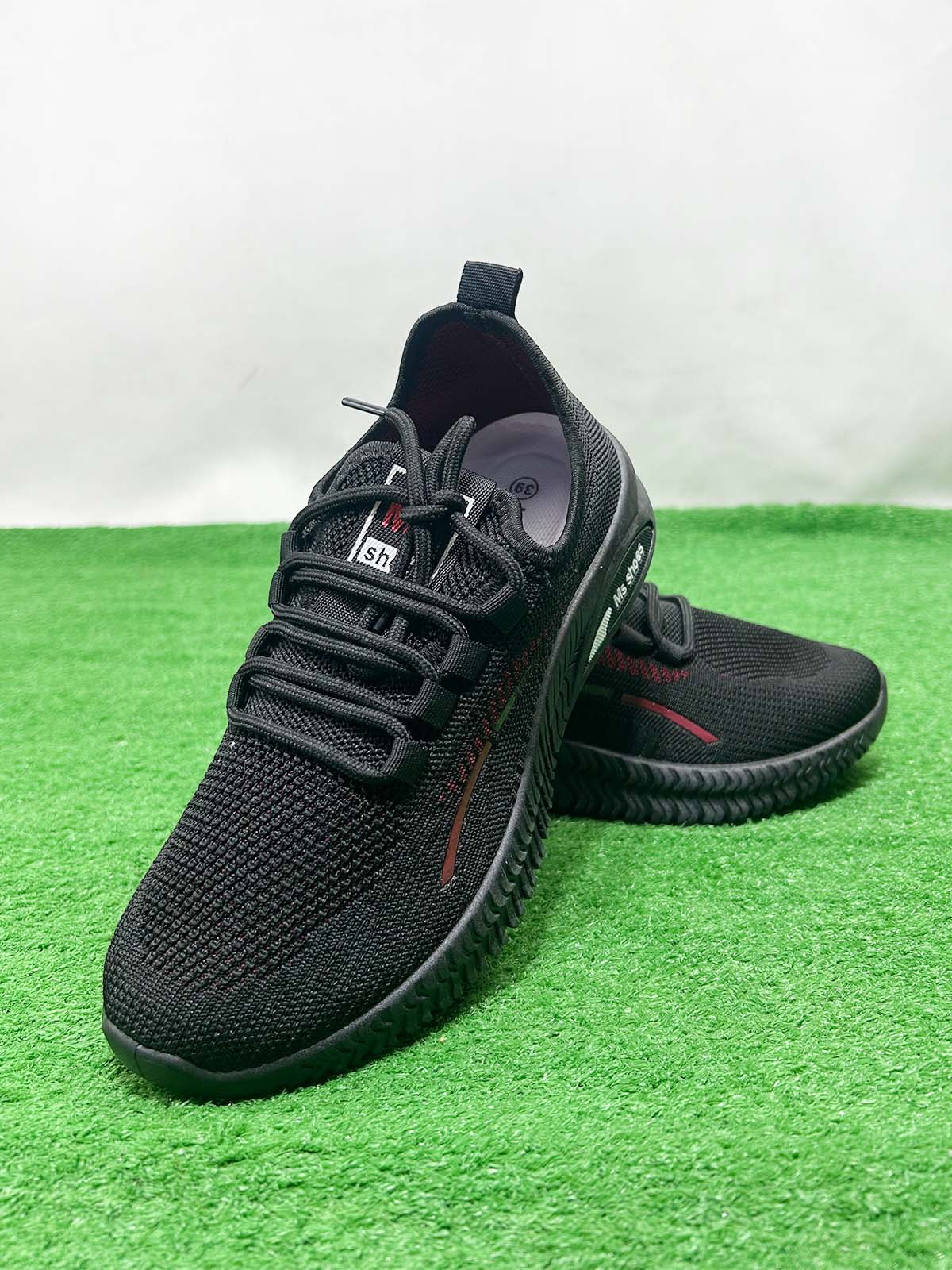 Black Casual Sneakers For Men MJS209