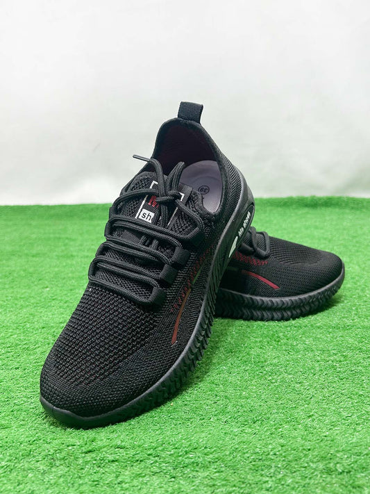 Black Casual Sneakers For Men MJS209
