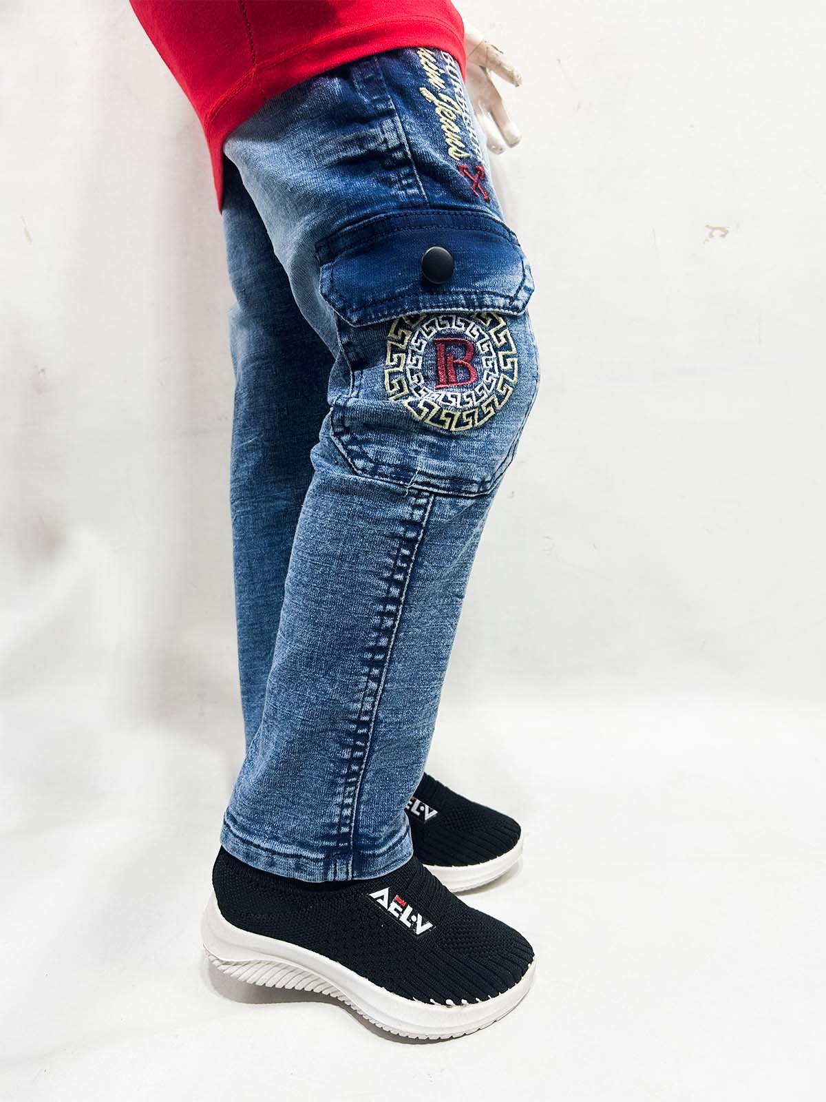 5Yrs - 16Yrs Blue Denim Jeans For Boys BJ46