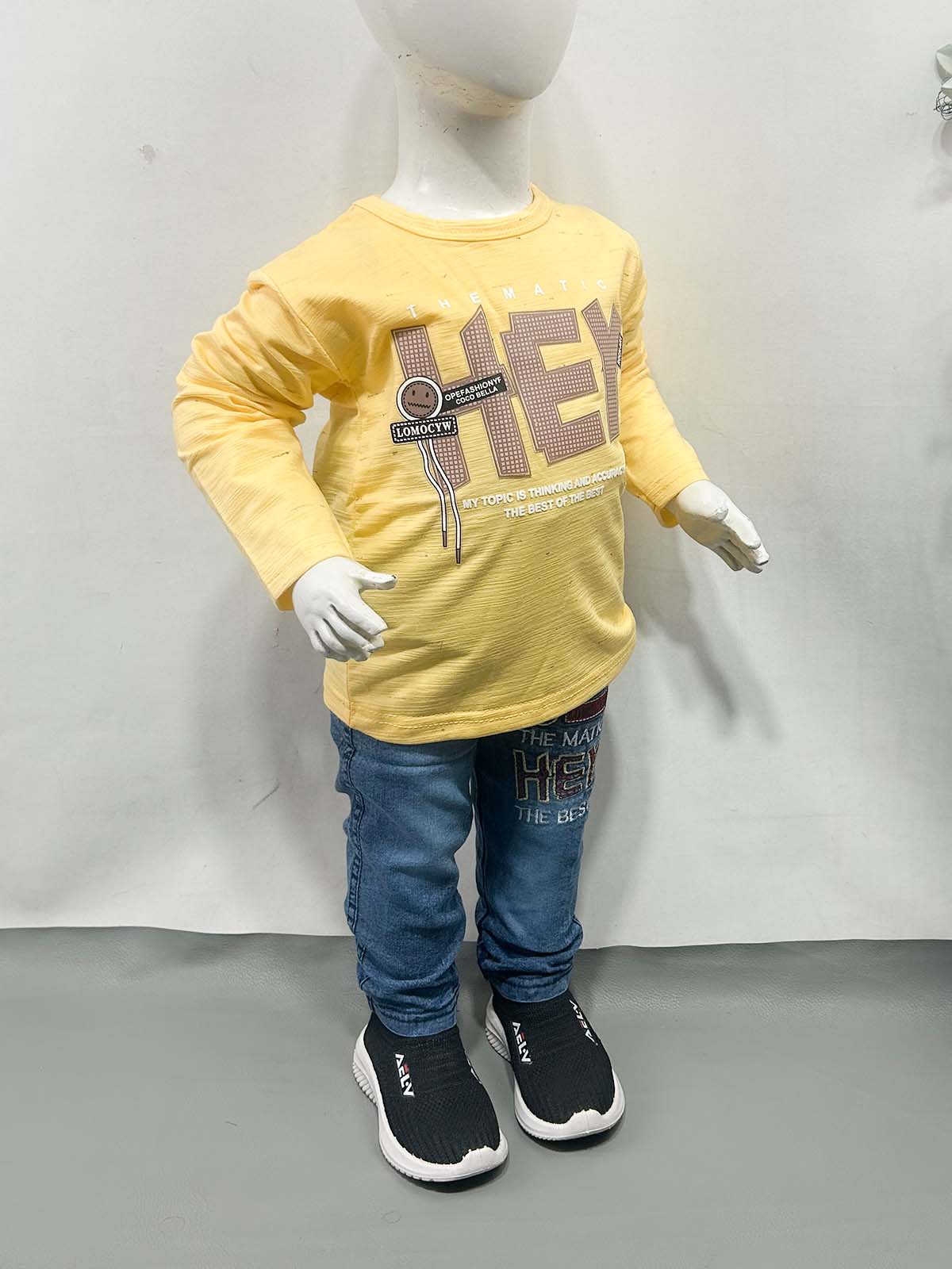1Yr - 4Yrs Hey Yellow Suit For Kids RZ BS743