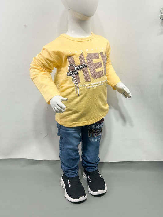 1Yr - 4Yrs Hey Yellow Suit For Kids RZ BS743