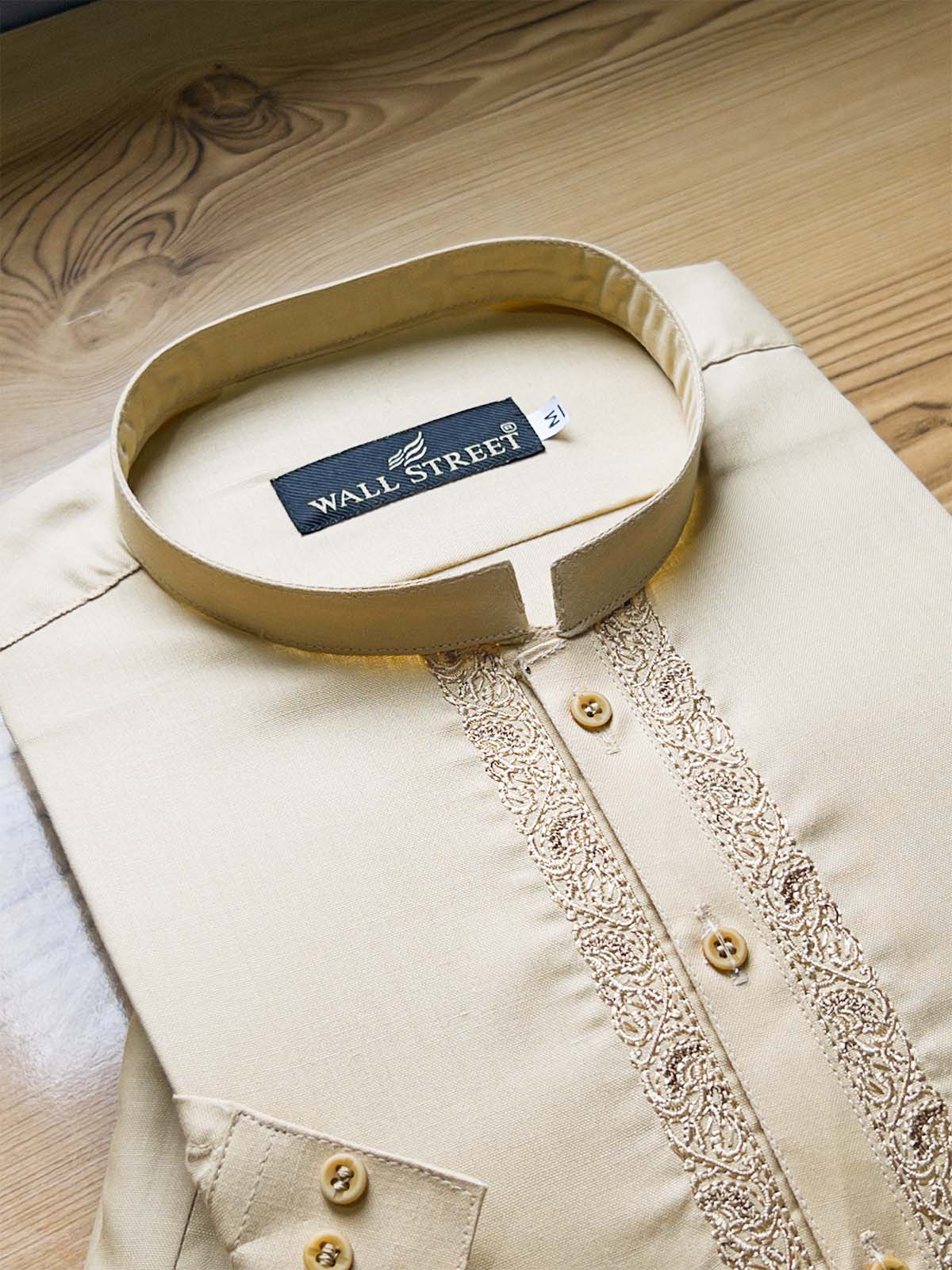891-8 Stitched Suit Sherwani Collar Kameez Shalwar For Men MSK345