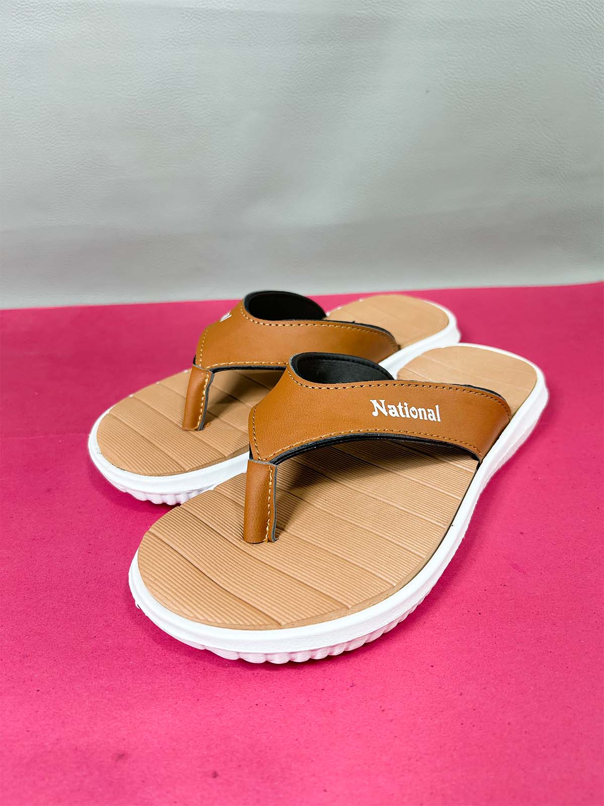 Brown Comfortable Slipper for Men MC95
