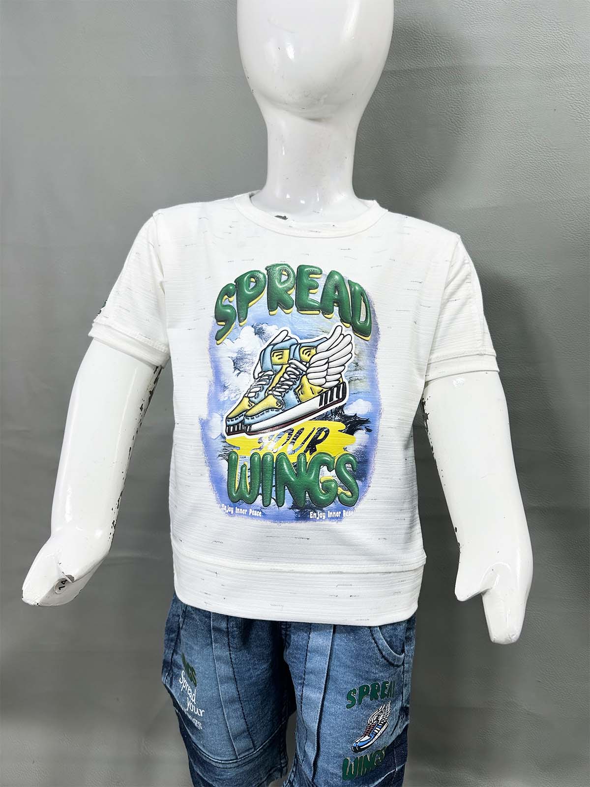1Yr - 4Yrs White Suit For Kids OP BS625