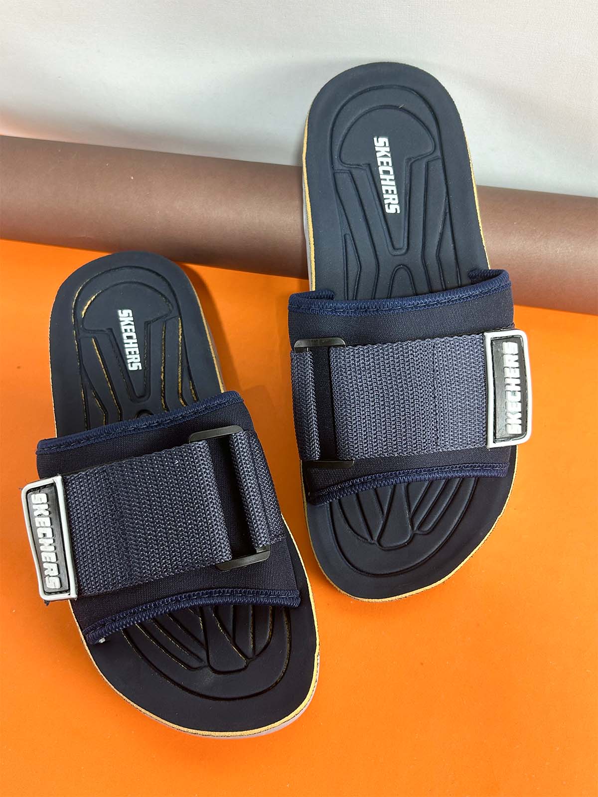 Navy Blue Comfortable Slipper for Men MC76