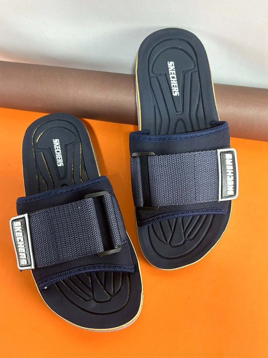 Navy Blue Comfortable Slipper for Men MC76