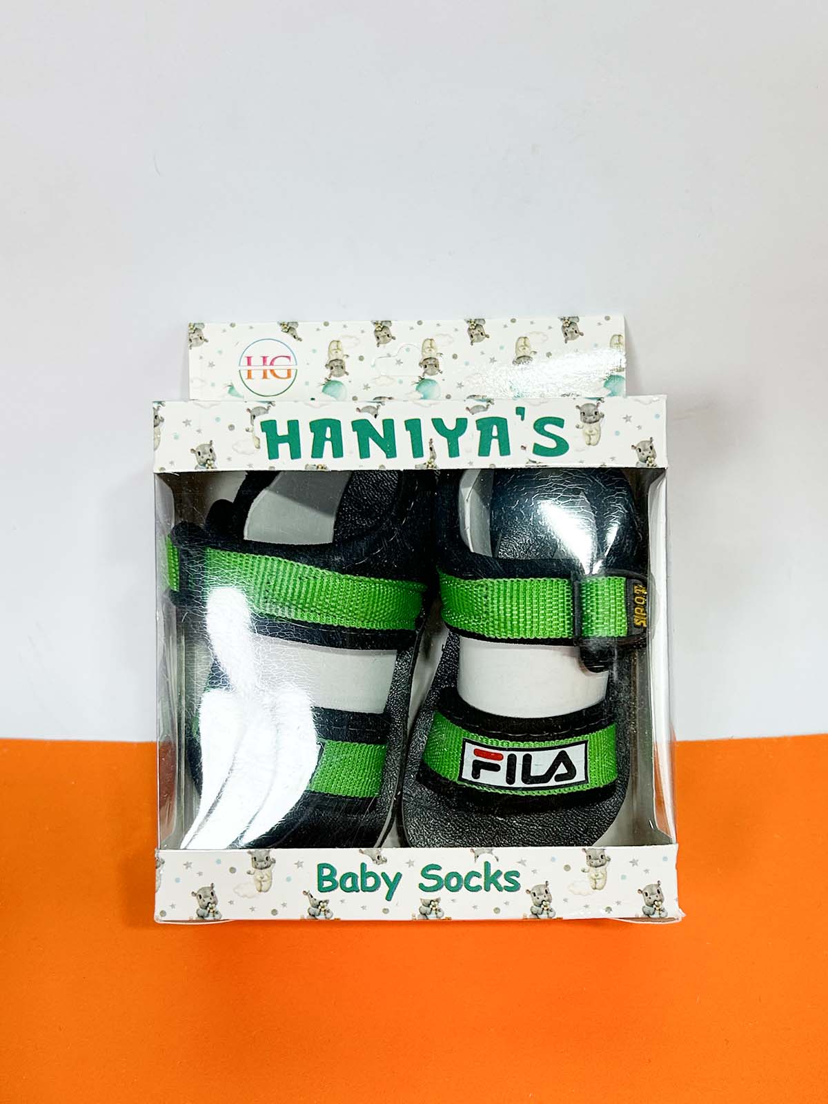 Green Sandal For Newborn NB77