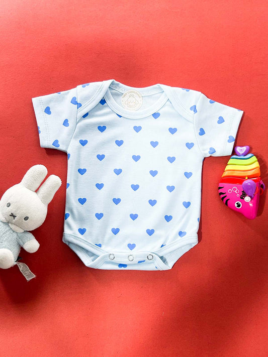 0Mth - 3Mth Blue Romper For Newborn HG NBR92