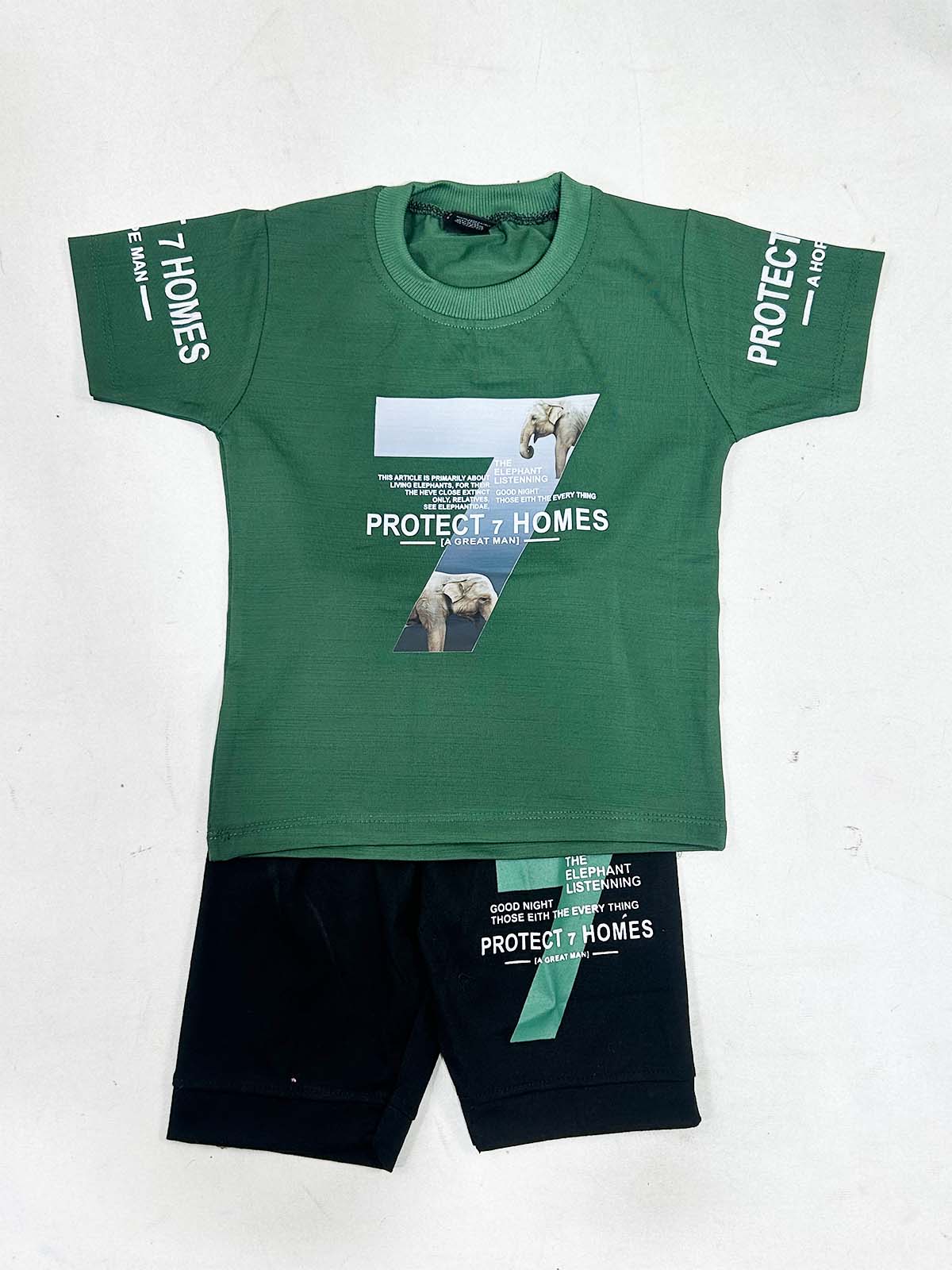 2Yr - 5Yrs Green Suit For Kids NJ BS713