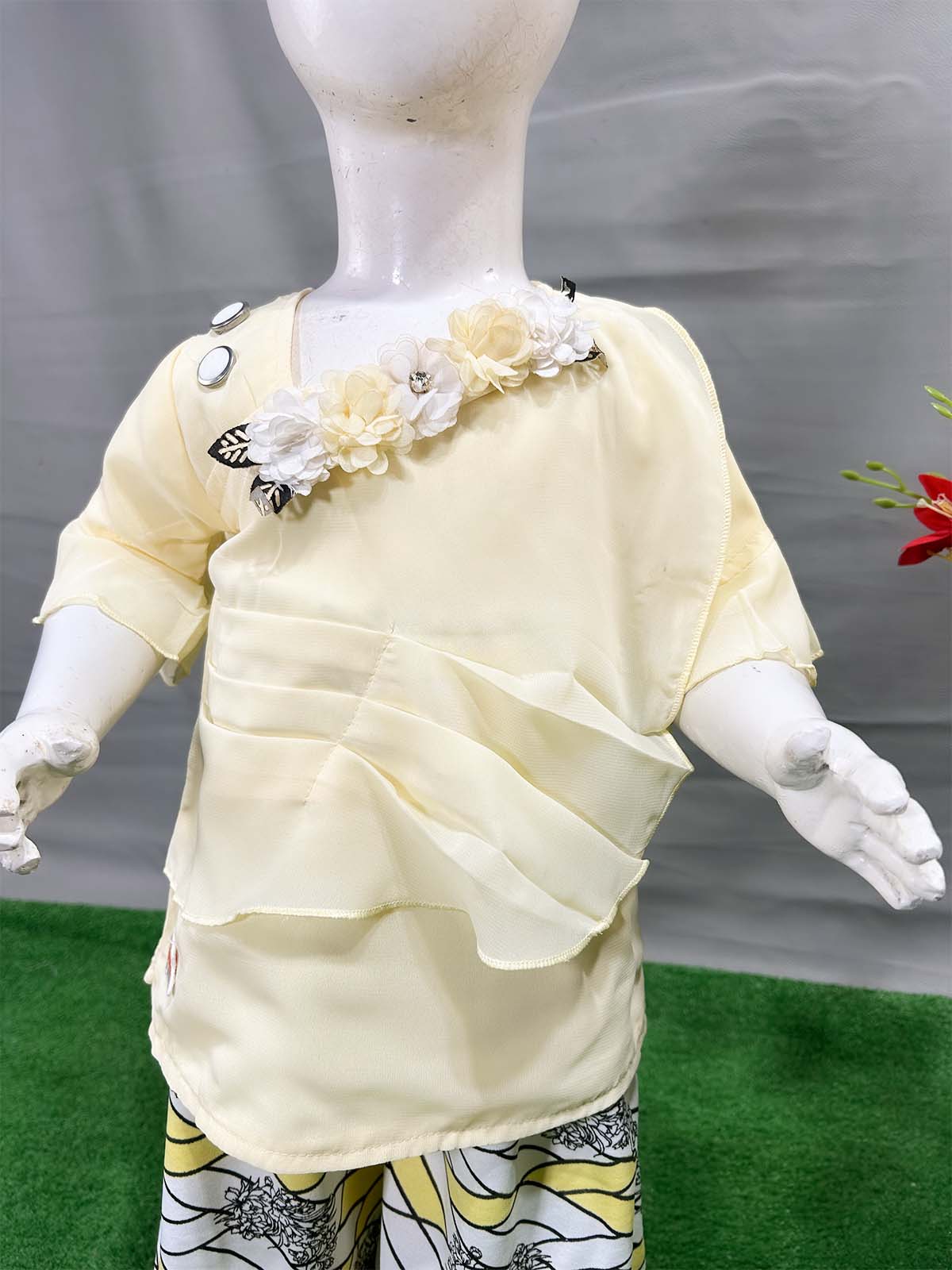 1Yr - 8Yrs Yellow Suit For Girls WG GS357