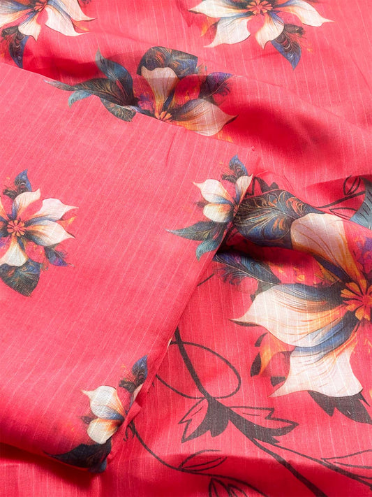 3Pcs Unstitched Digital Lawn Suit For Women WU273