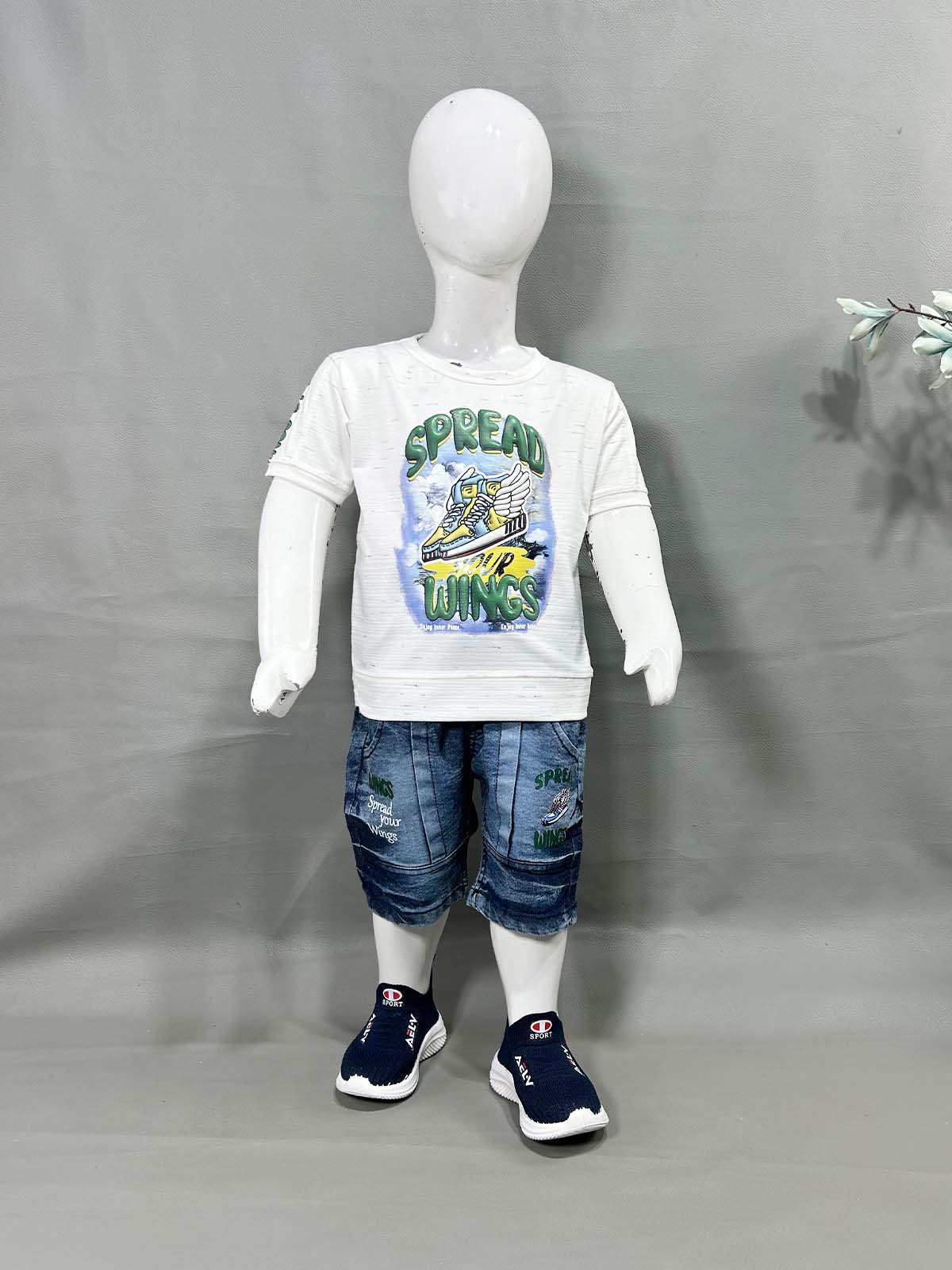 1Yr - 4Yrs White Suit For Kids OP BS625