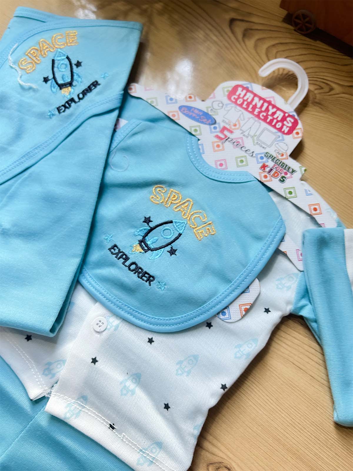 0Mth - 3Mth Ferozi 5Pcs Gift Set For Newborn HG NBGS356
